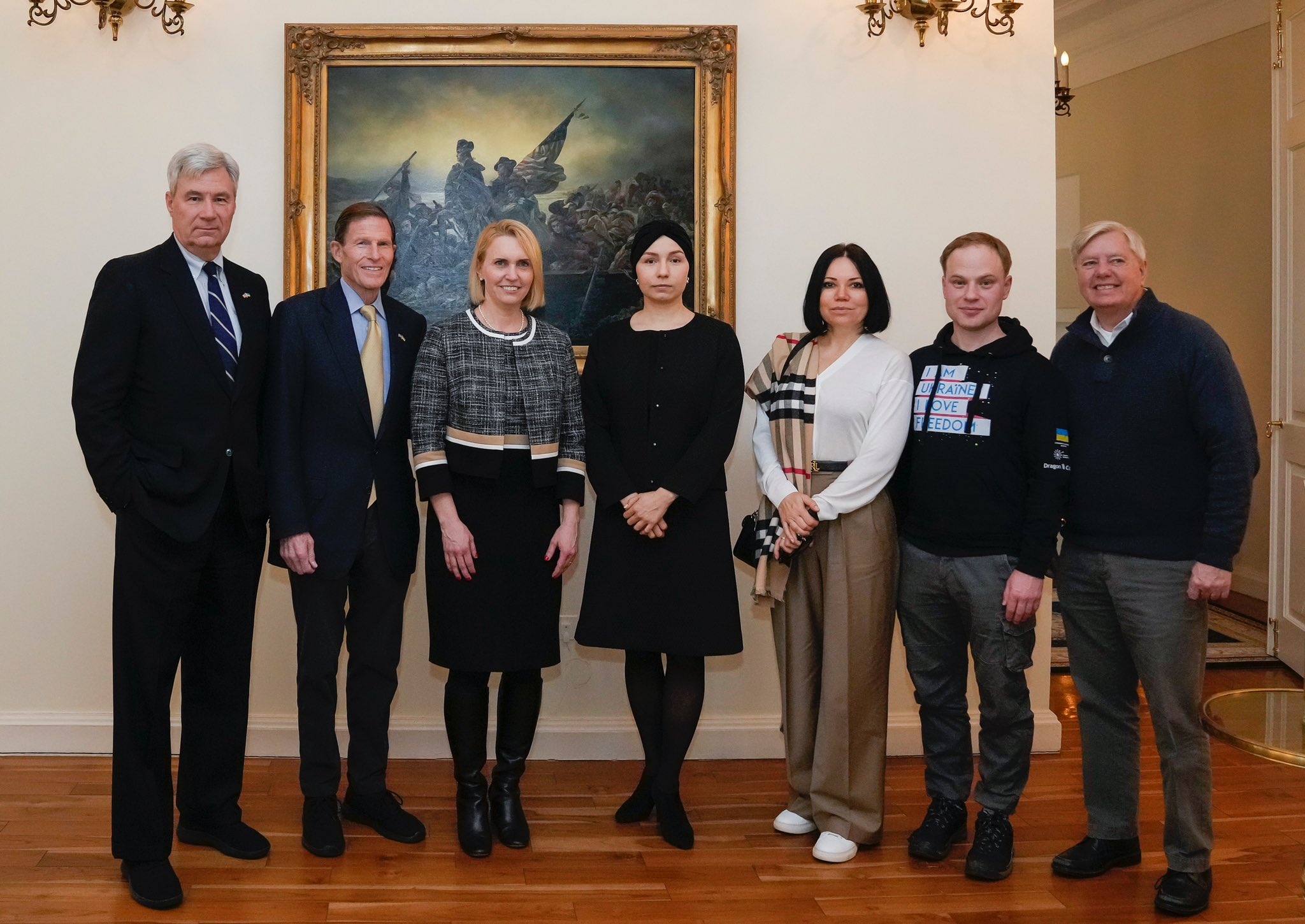U.S. Senator Richard Blumenthal (D-CT) visited Ukraine with Senators Lindsey Graham (R-SC) and Sheldon Whitehouse (D-RI) to meet with President Volodymyr Zelenskyy and top Ukrainian military officials.